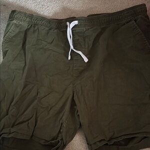 Goodfellow & Co Green Athletic Shorts Lightweight Design